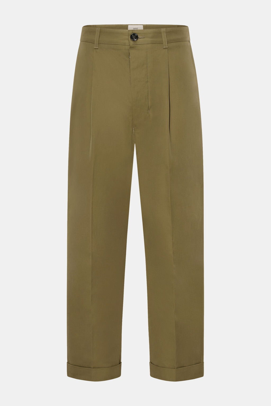 Ami Paris Cotton trousers ie - Olive