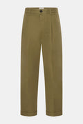 Ami Paris Cotton trousers ie - Olive