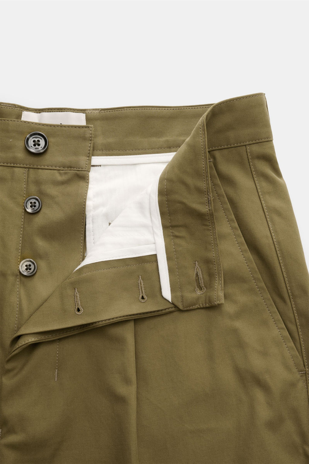 Ami Paris Cotton trousers ie - Olive