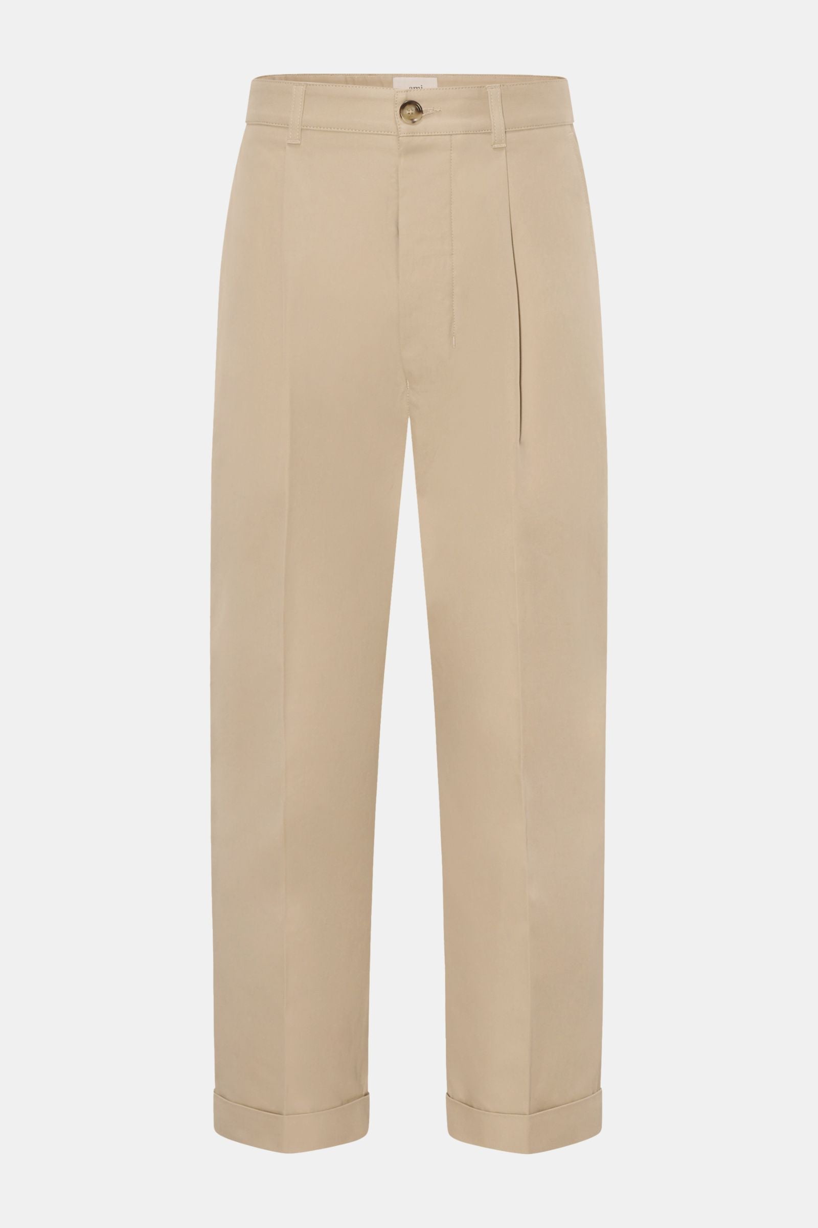 Ami Paris Cotton trousers ie - Beige