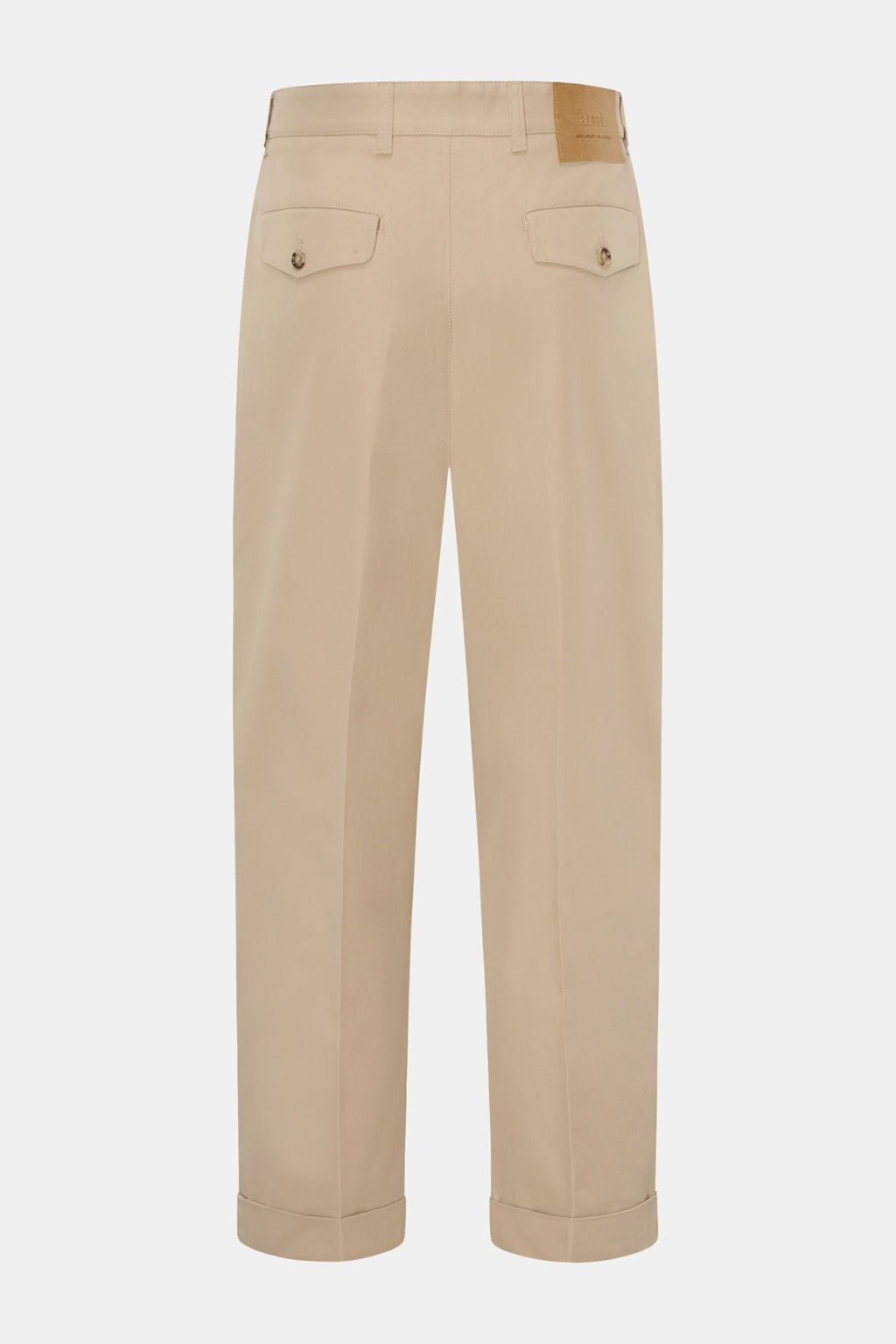 Ami Paris Cotton trousers ie - Beige