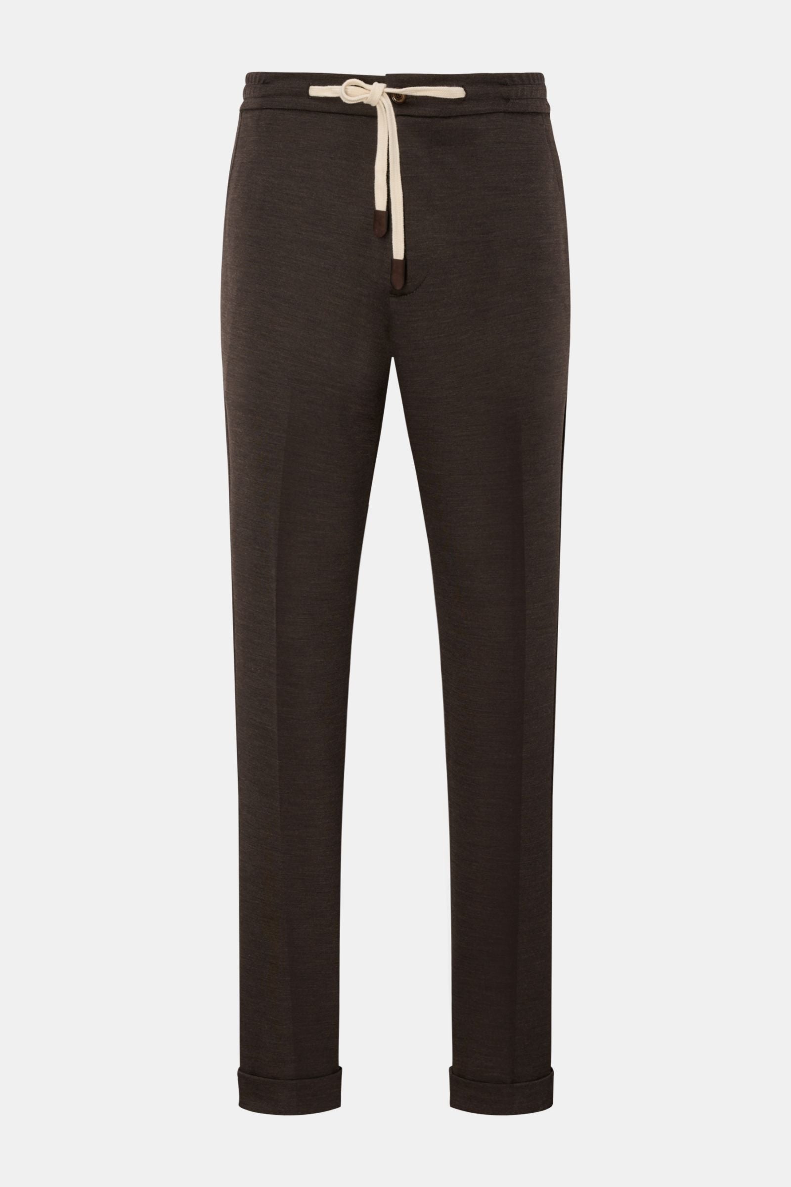 Marco Pescarolo Jogger pants 'Caracciolo' - Dark brown