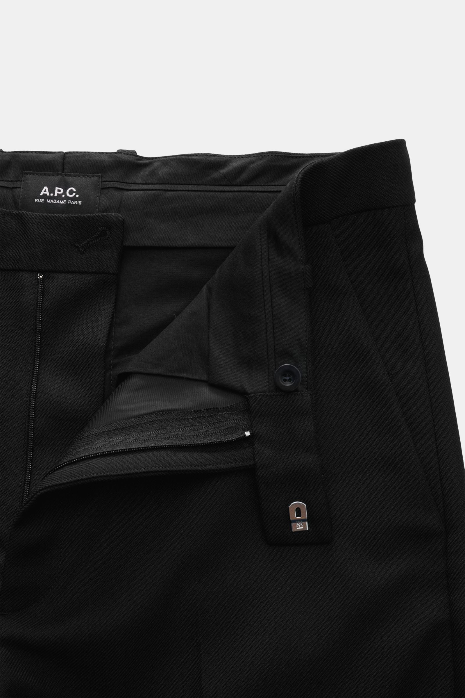 A.P.C. Trousers 'Jim' - black