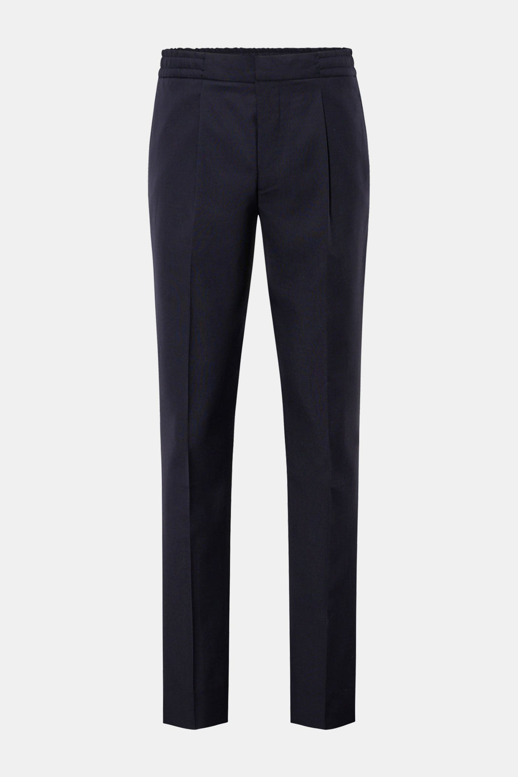 Officine Générale Wool jogger pants 'Drew' - navy