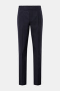 Officine Générale Wool jogger pants 'Drew' - navy