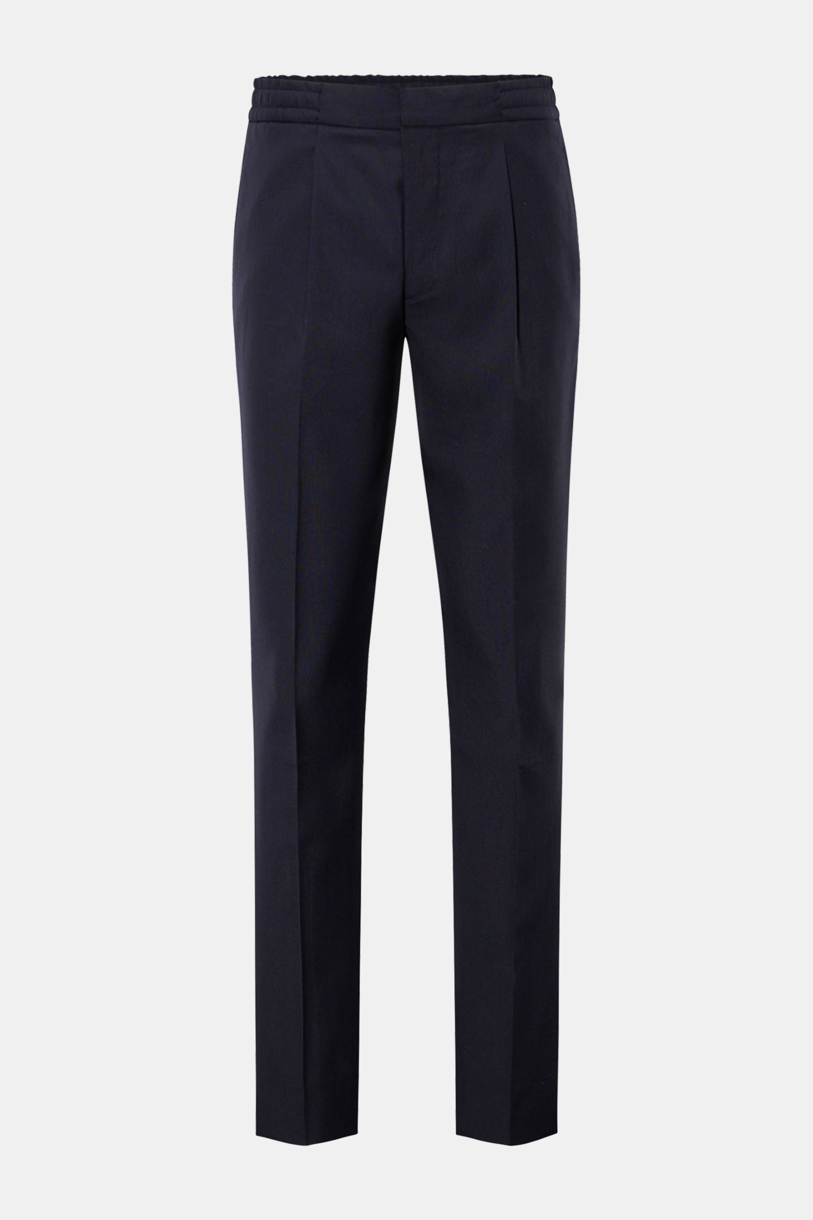 Officine Générale Wool jogger pants 'Drew' - navy