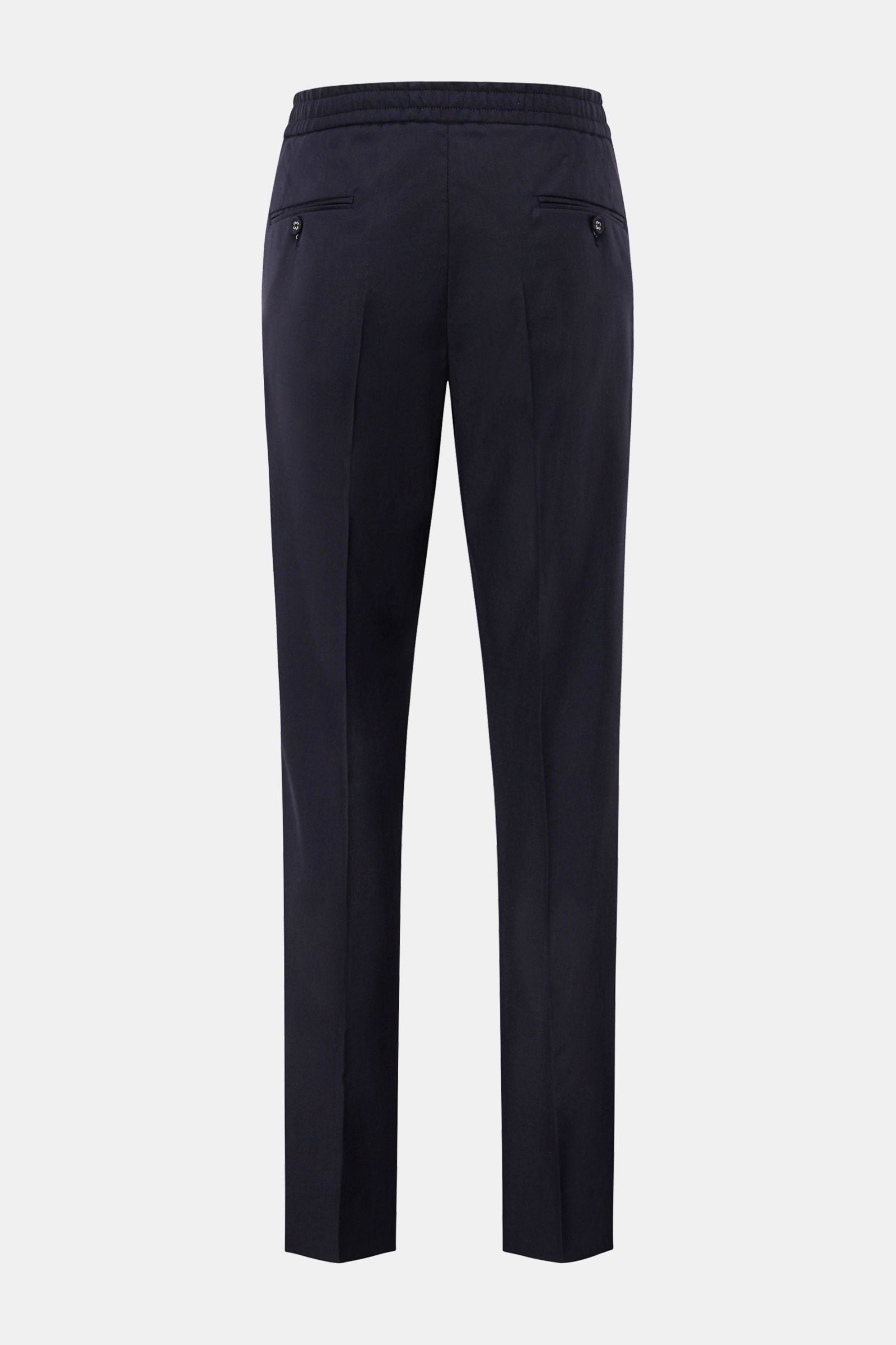 Officine Générale Wool jogger pants 'Drew' - navy