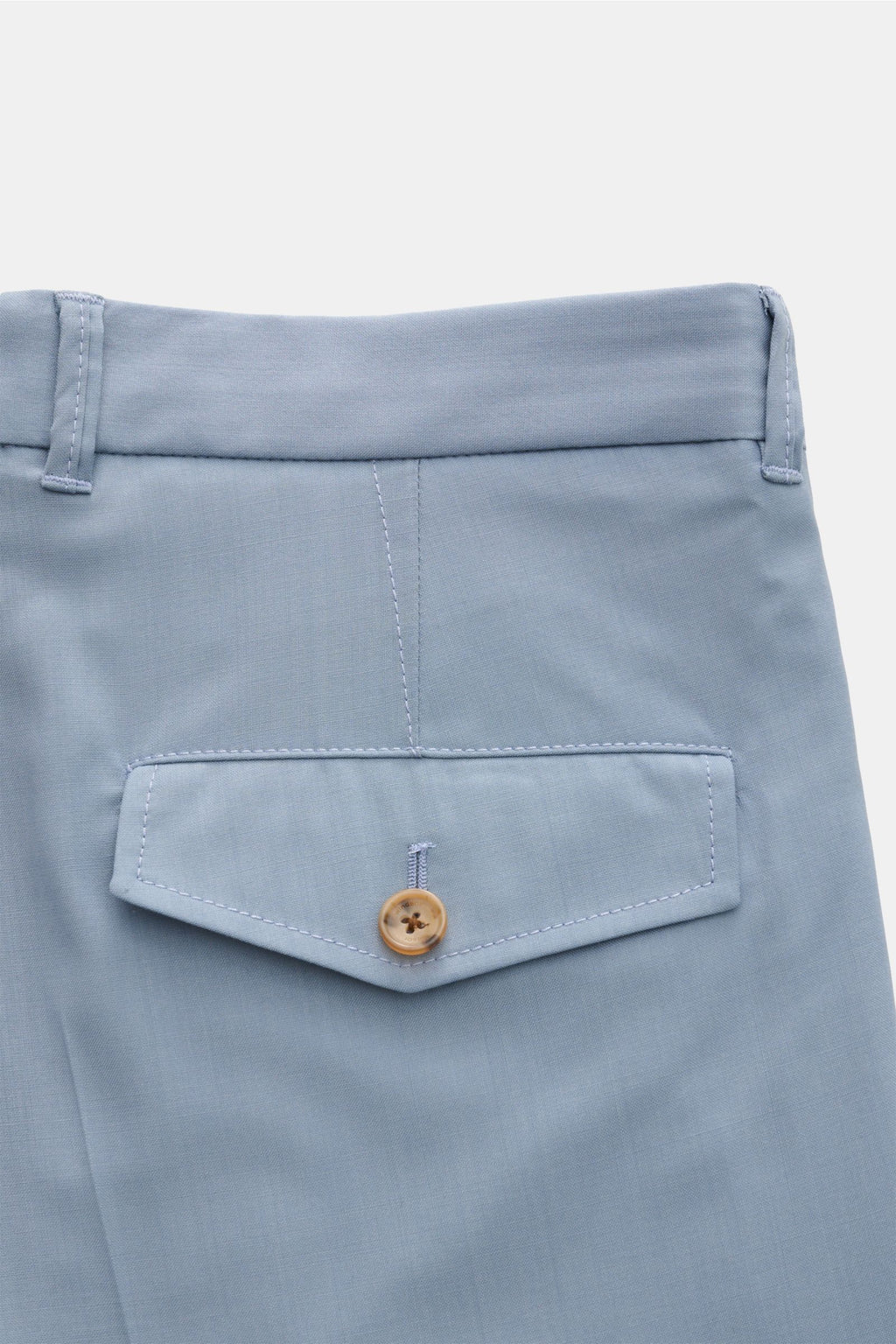 Windsor Wool trousers 'Sapo' - Smoky blue