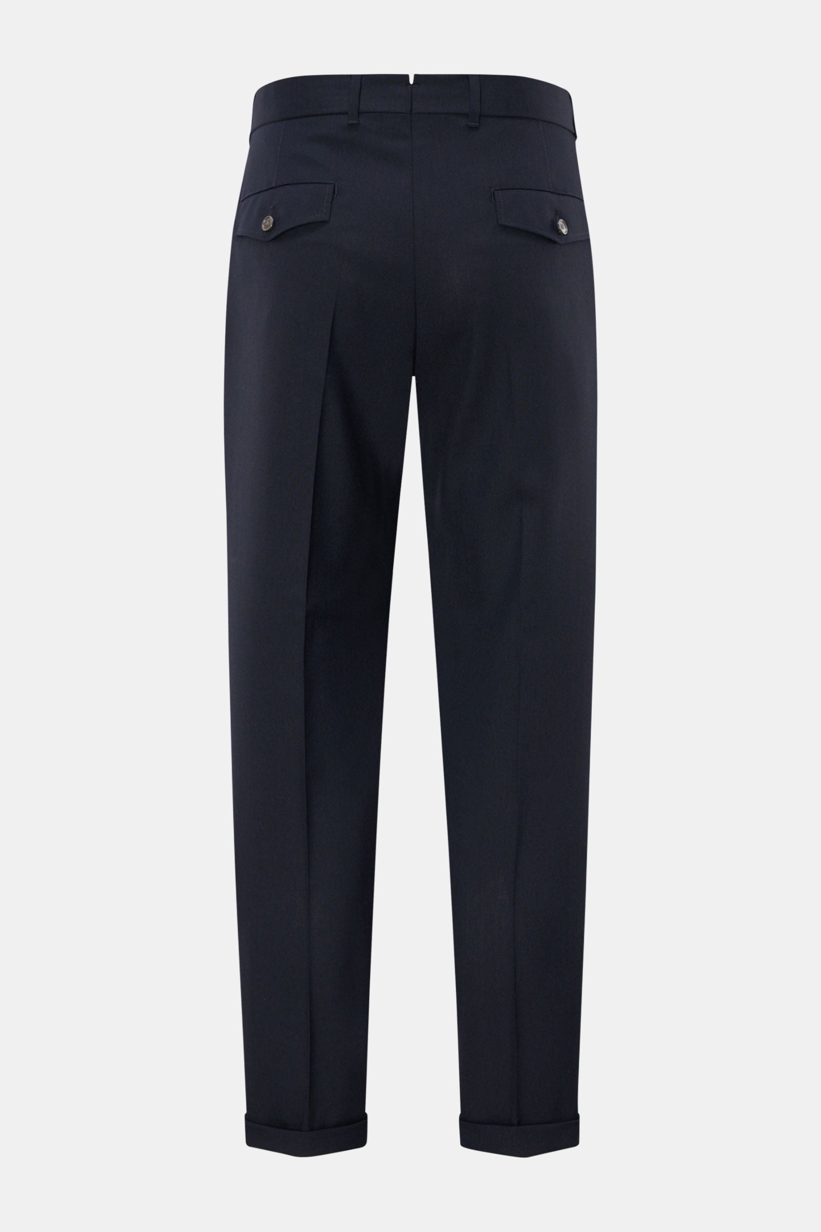 Windsor Wool trousers 'Serpo' - navy
