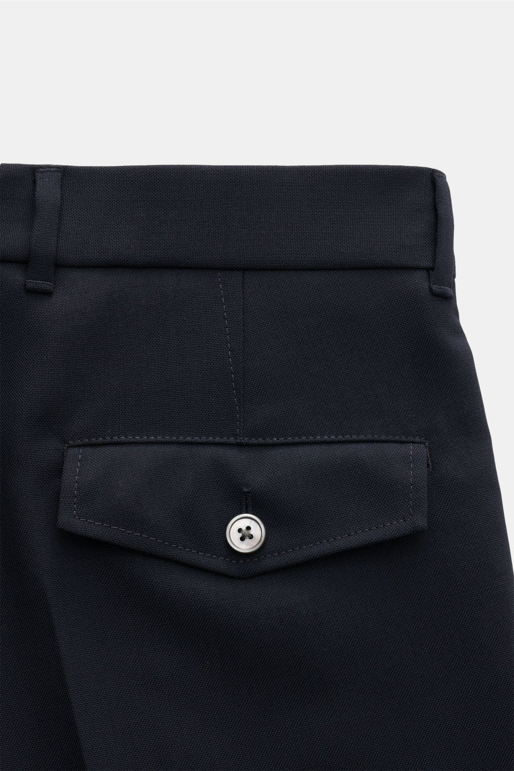 Windsor Wool trousers 'Serpo' - navy