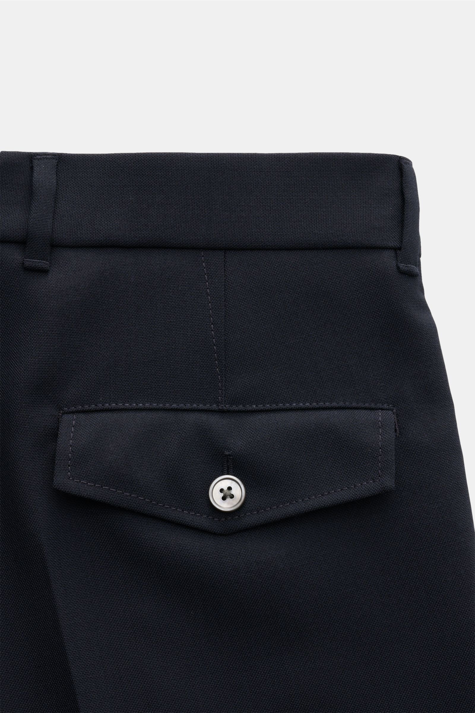 Windsor Wool trousers 'Serpo' - navy