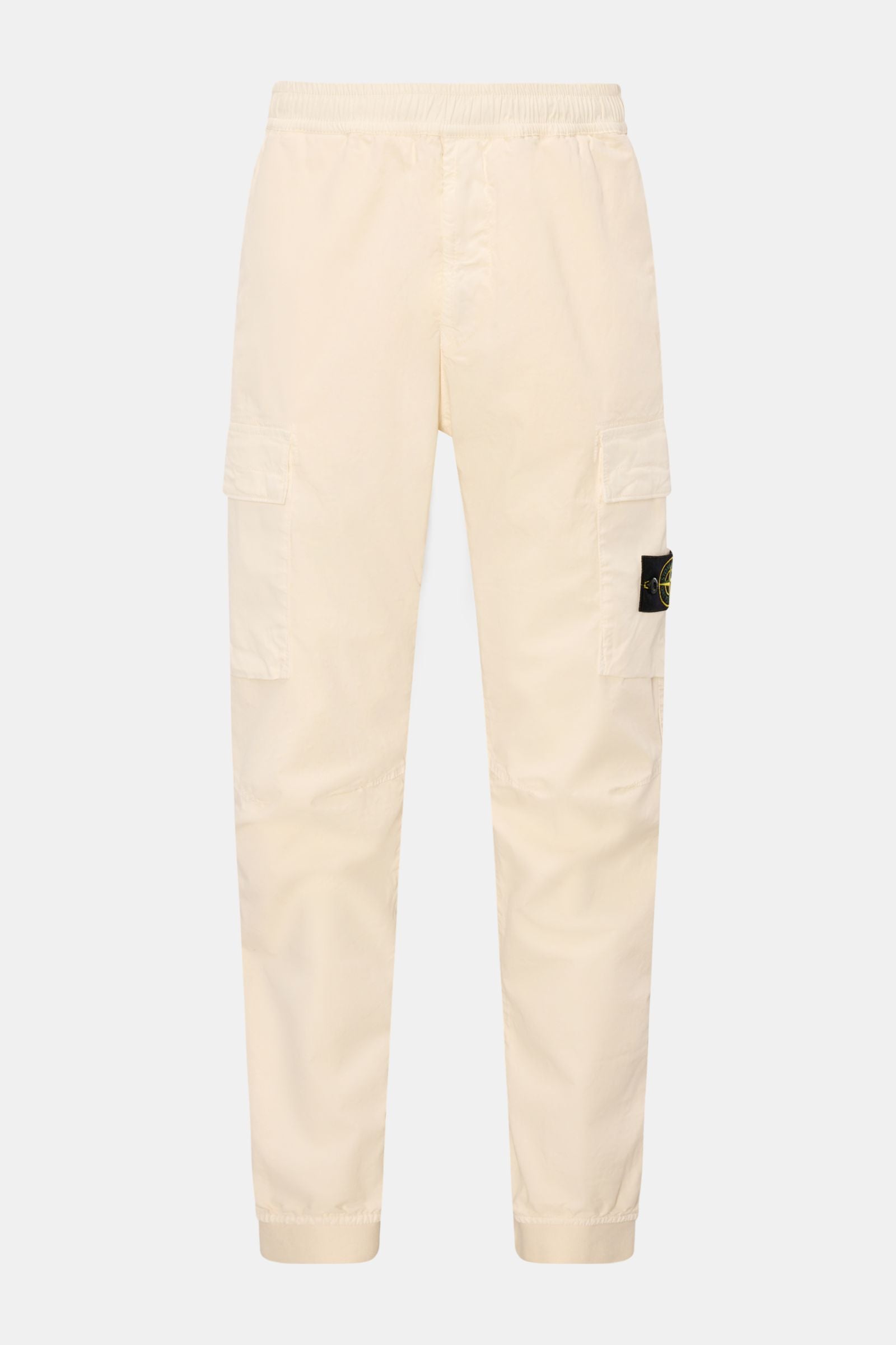 Stone Island Cargo jogger pants 'Regular Tapered' - Cream
