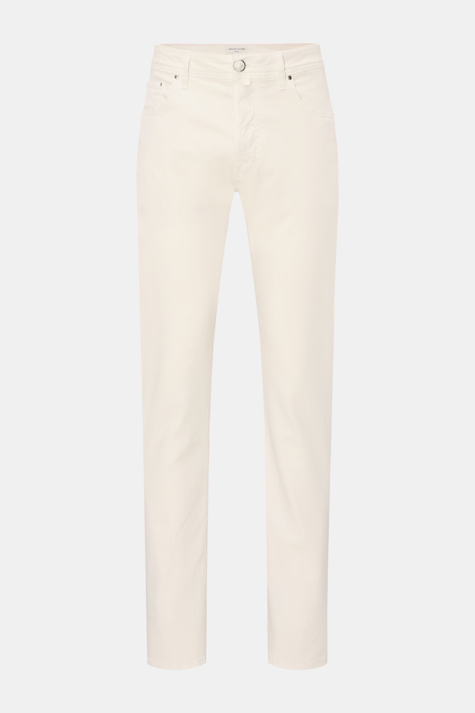 Jacob Cohen Trousers 'Bard' - off white