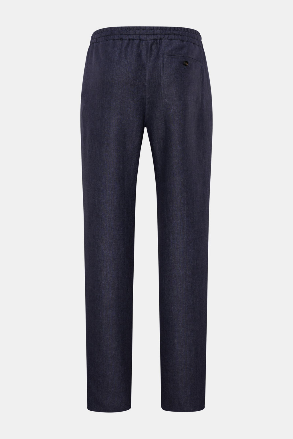 Agnona Linen jogger pants - Navy