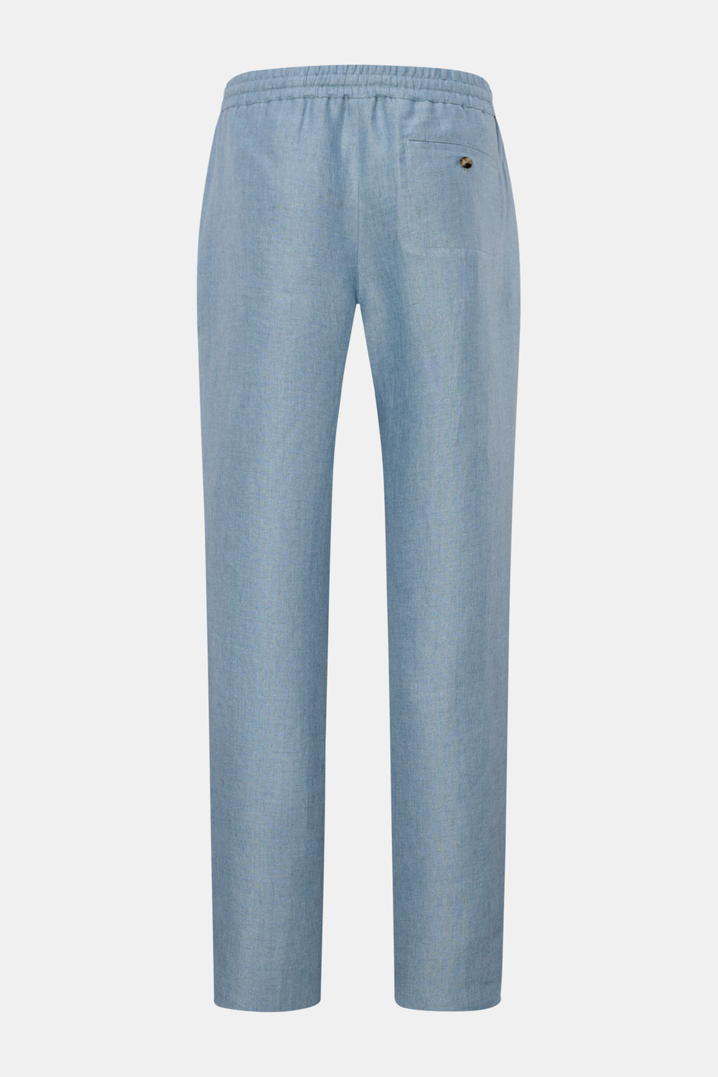 Agnona Linen jogger pants - Smoky blue