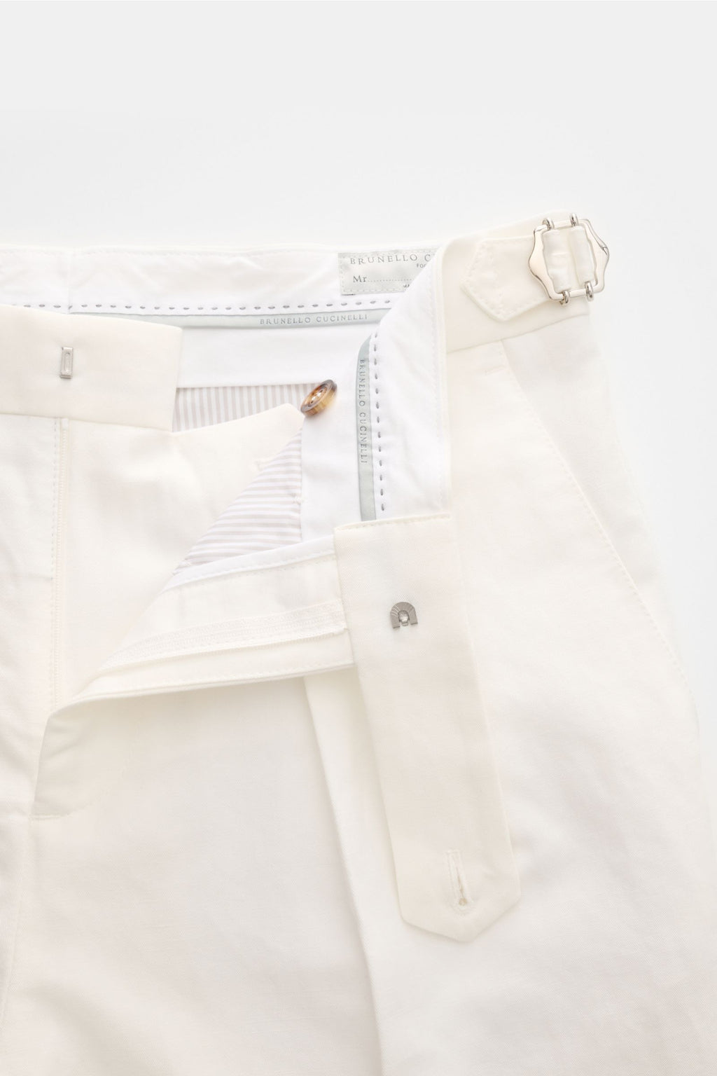 Brunello Cucinelli Trousers - off white