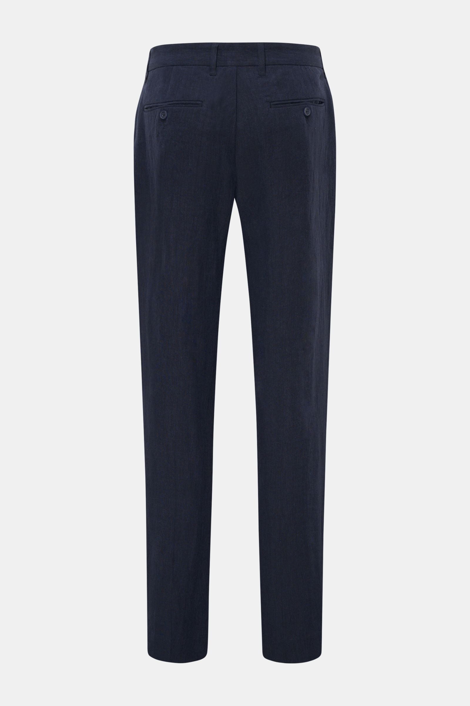 Percival Linen trousers 'Tailored Linen' - navy