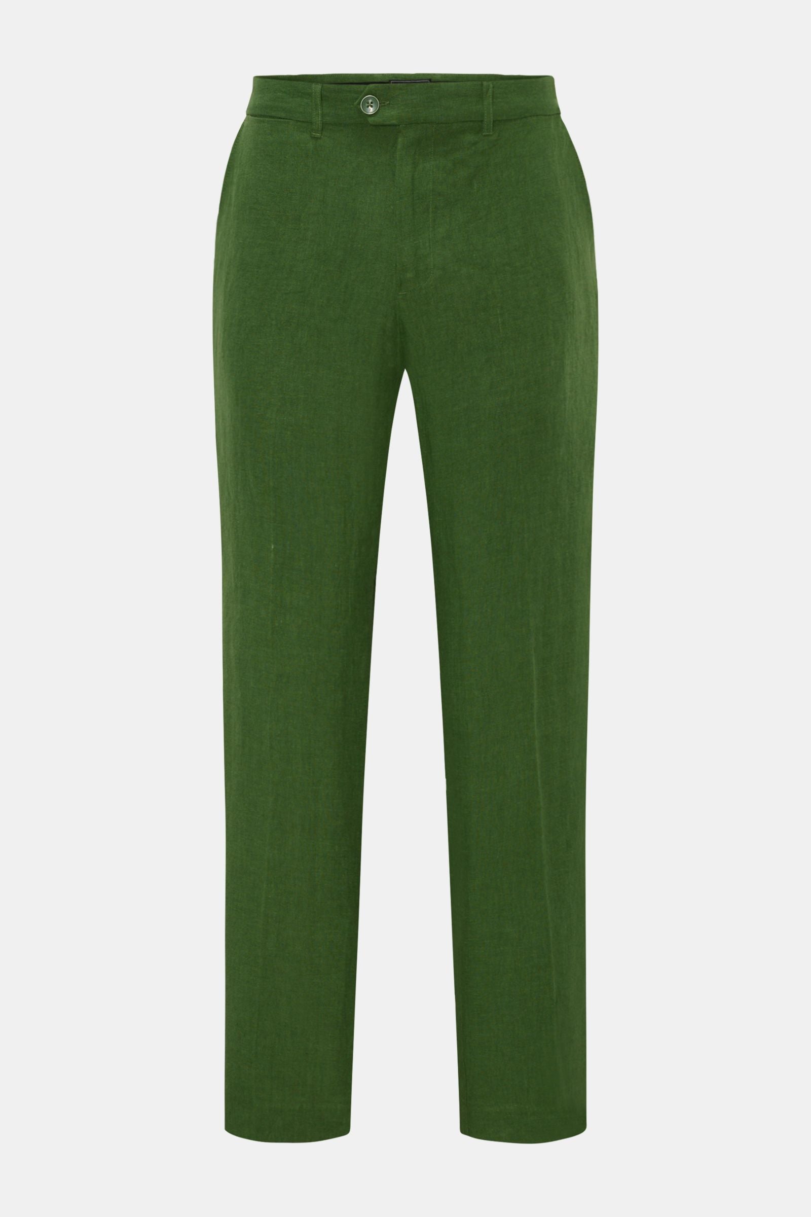 Percival Trousers 'Tailored Linen' - Green