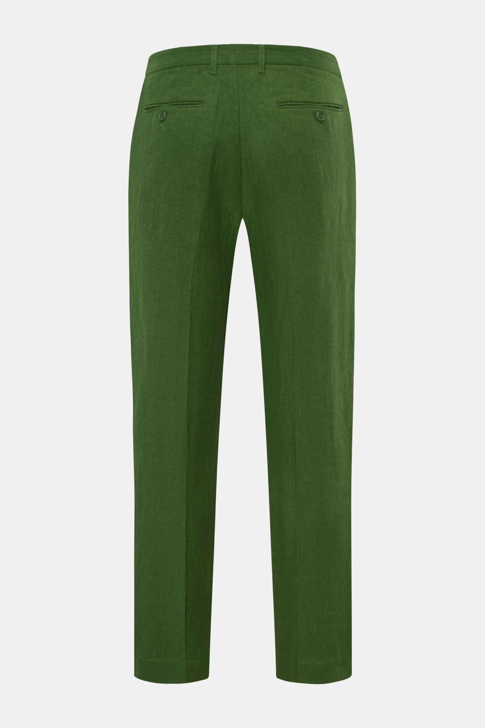 Percival Trousers 'Tailored Linen' - Green