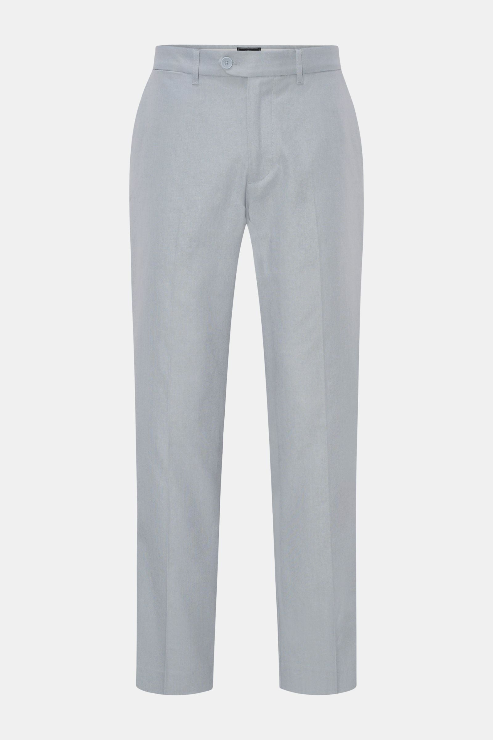Percival Trousers 'Tailored Linen' - Smoky blue