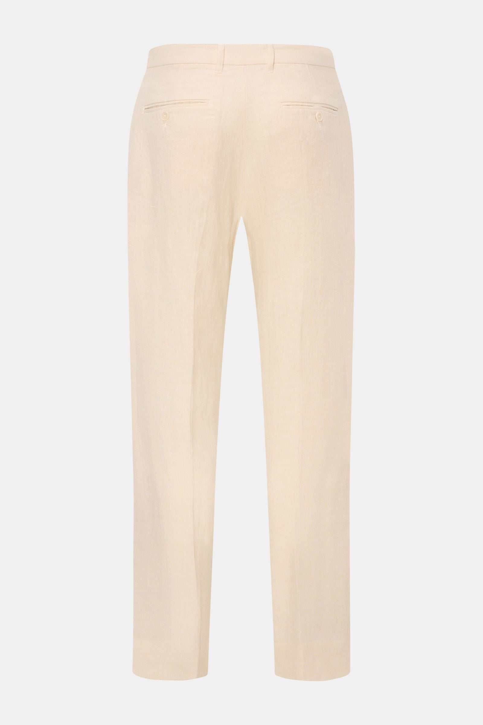 Percival Trousers 'Tailored Linen' - Cream