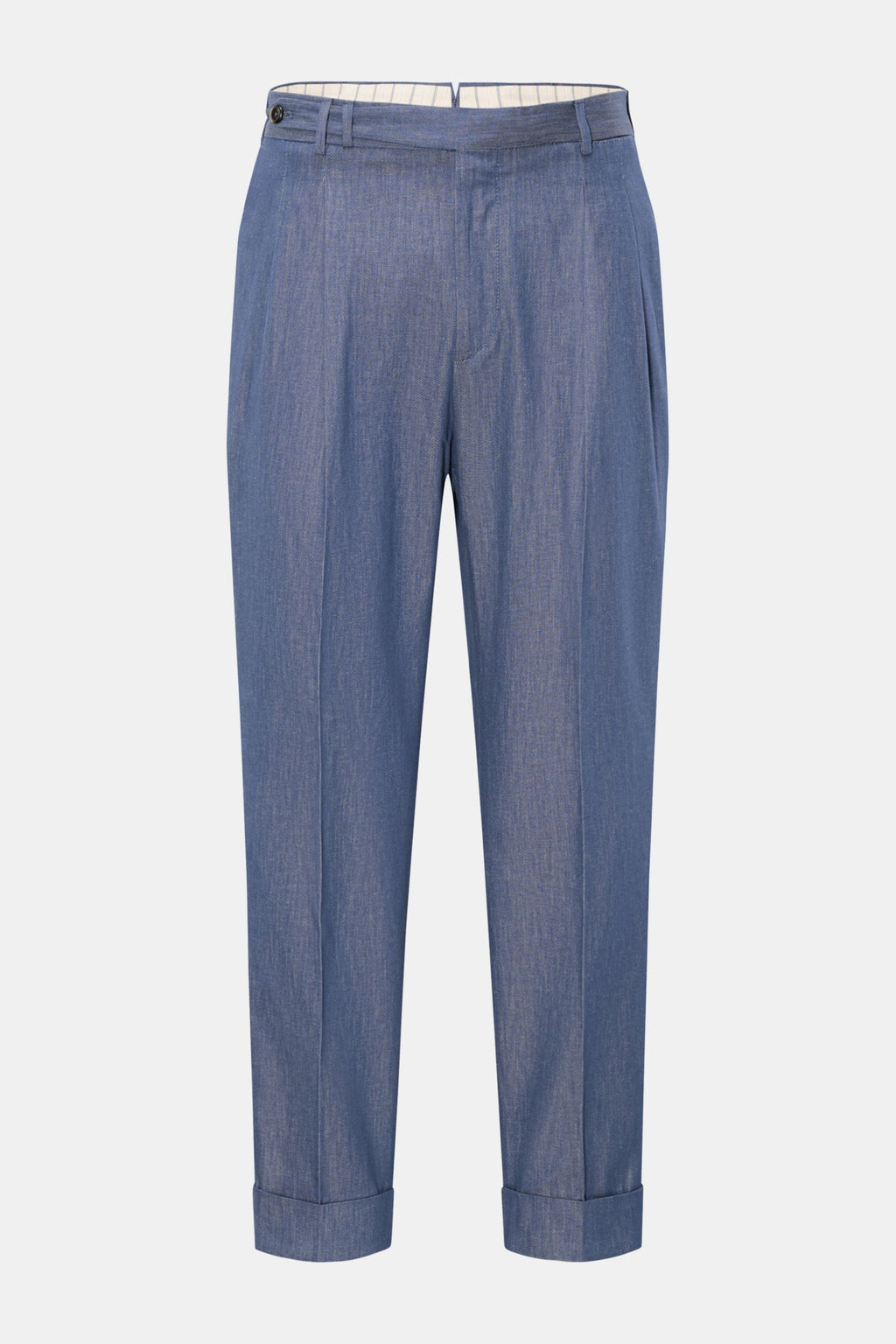 PT Torino Cotton trousers 'Carrot Fit' - Dark blue