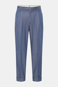 PT Torino Cotton trousers 'Carrot Fit' - Dark blue