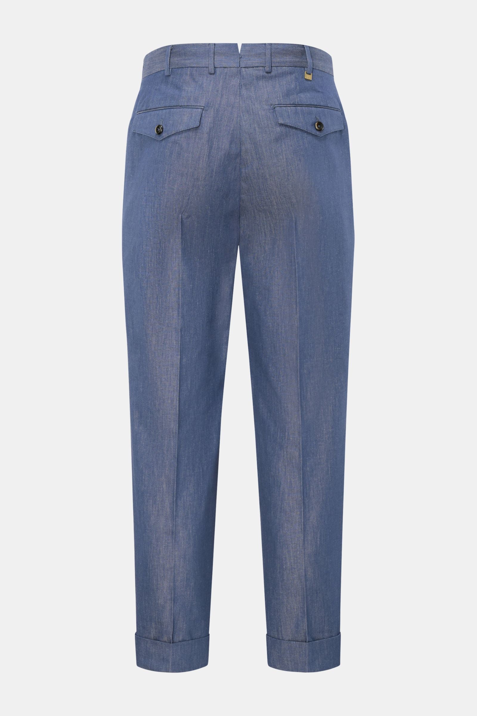 PT Torino Cotton trousers 'Carrot Fit' - Dark blue