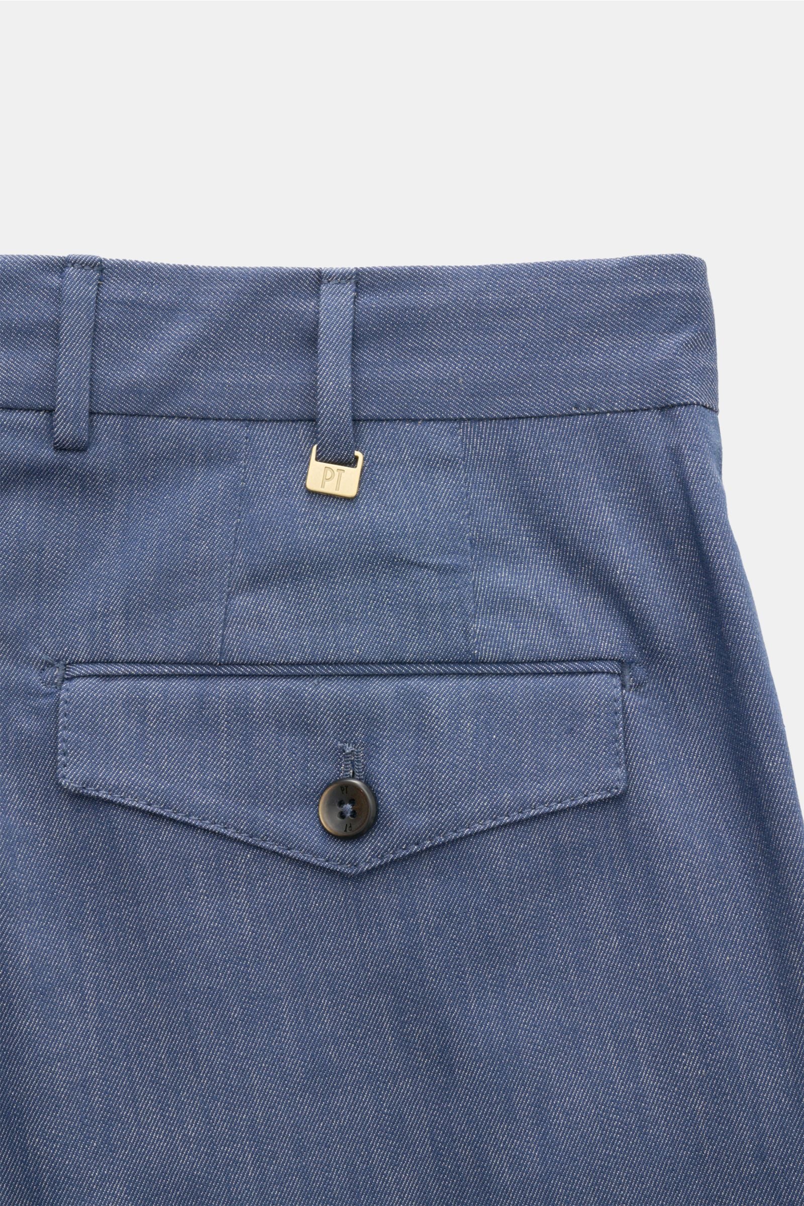 PT Torino Cotton trousers 'Carrot Fit' - Dark blue
