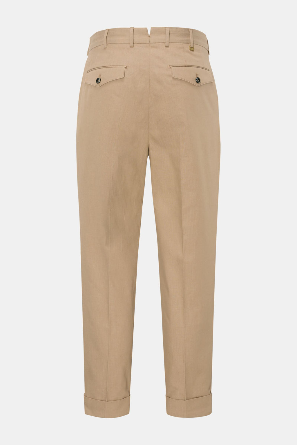 PT Torino Cotton trousers 'Carrot Fit' - Sand