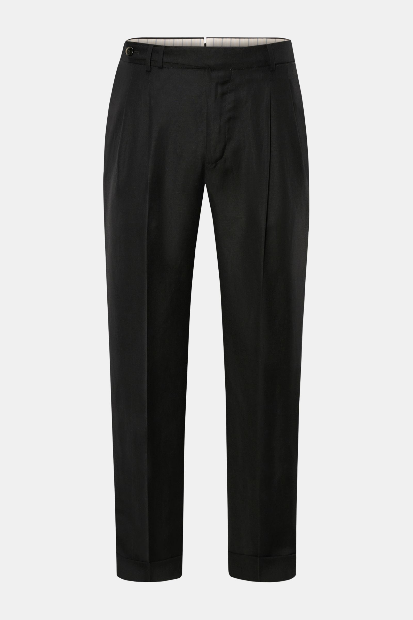 PT Torino Trousers 'Carrot Fit' - black
