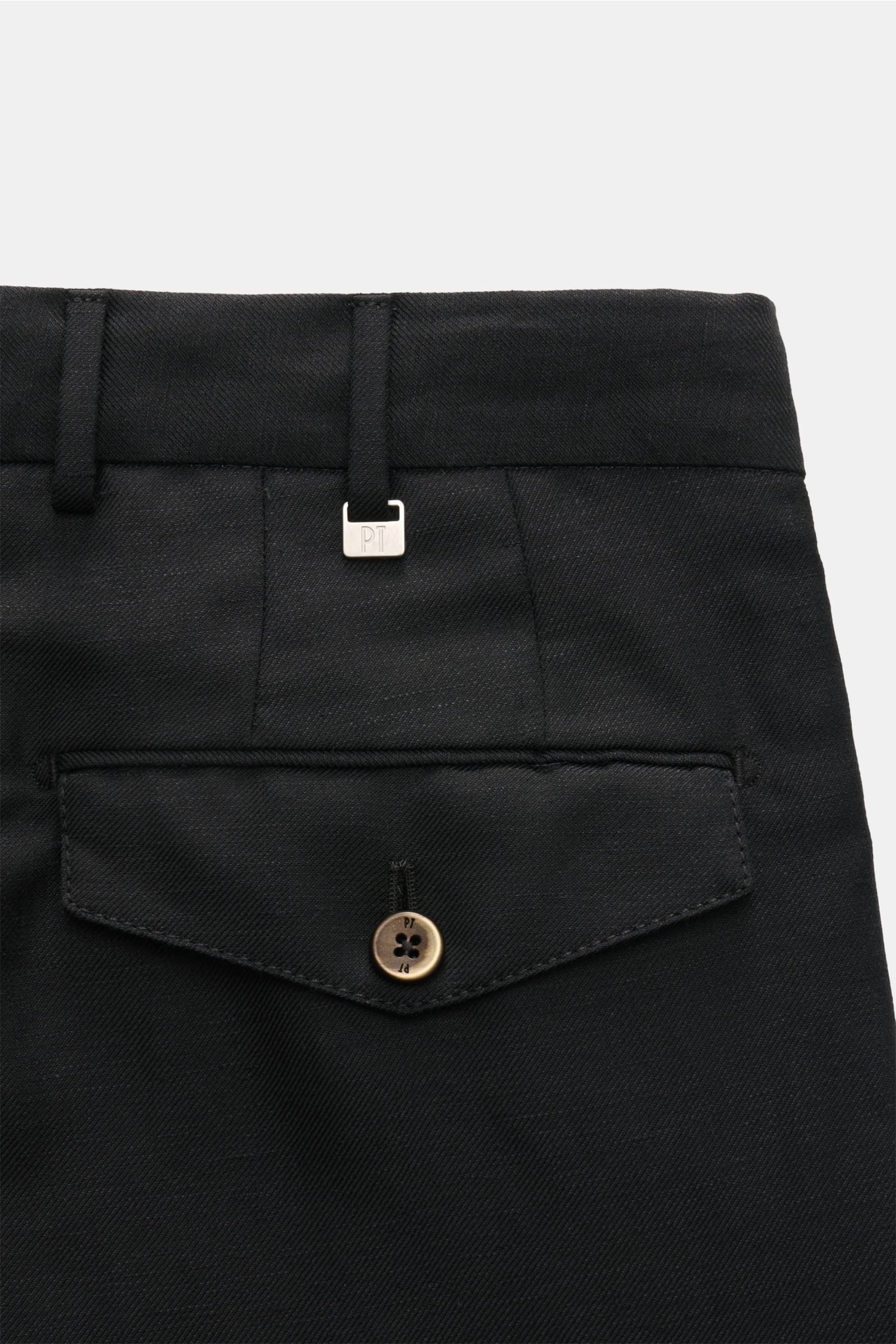 PT Torino Trousers 'Carrot Fit' - black