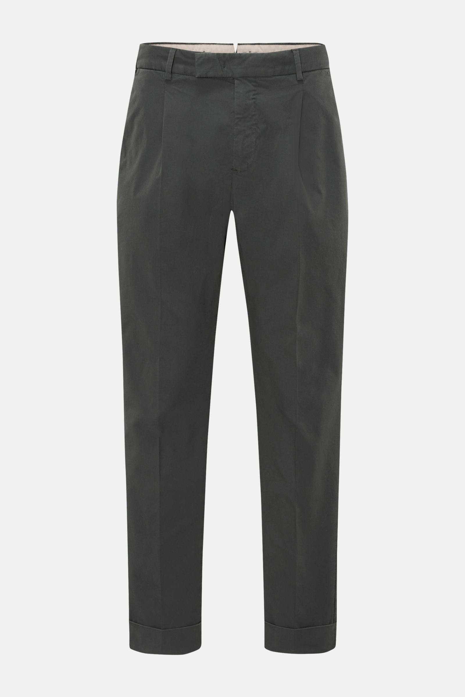 PT Torino Chinos 'Rebel Fit' - Dark green