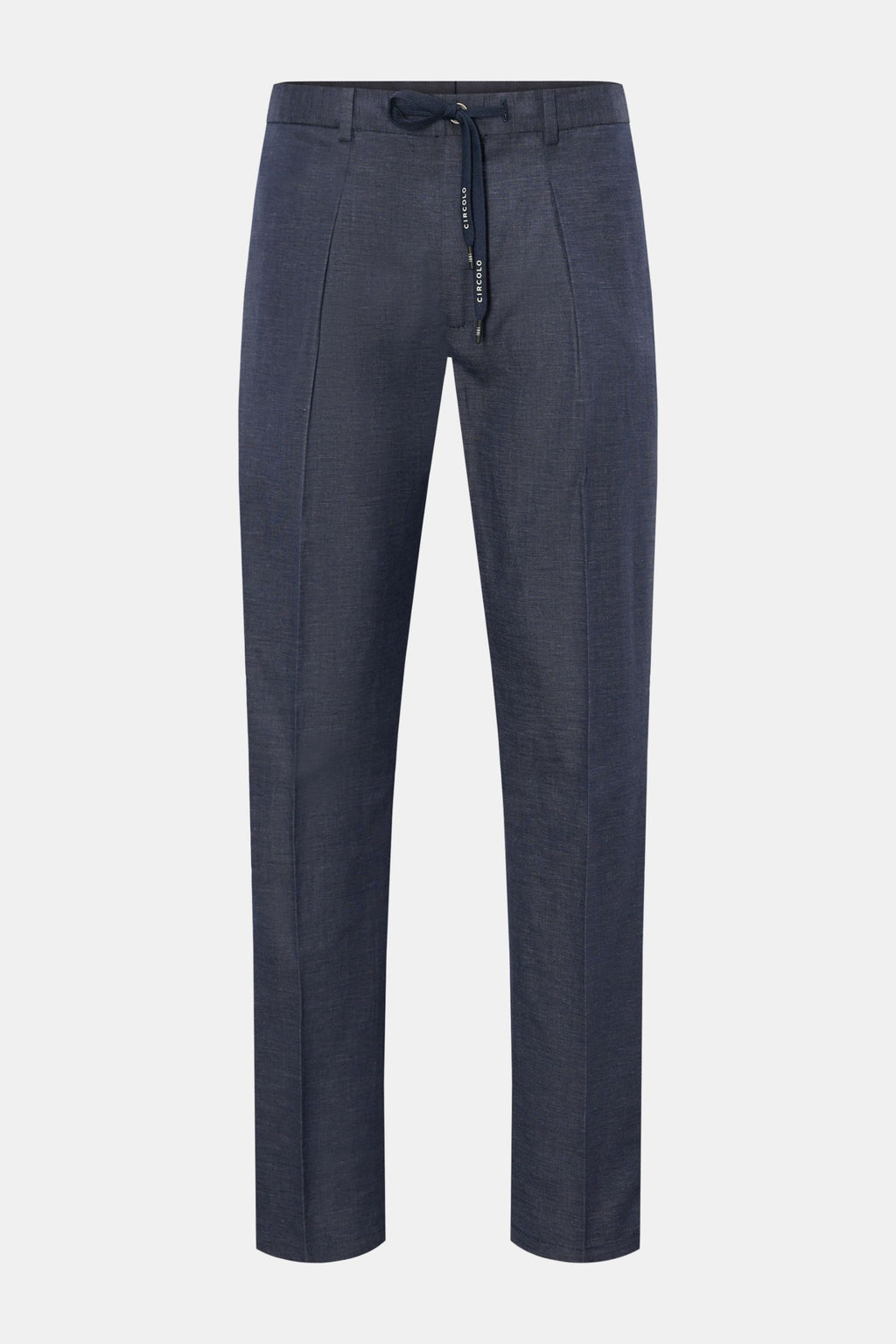 Circolo 1901 Jogger pants 'Flamed Effect' - navy mottled