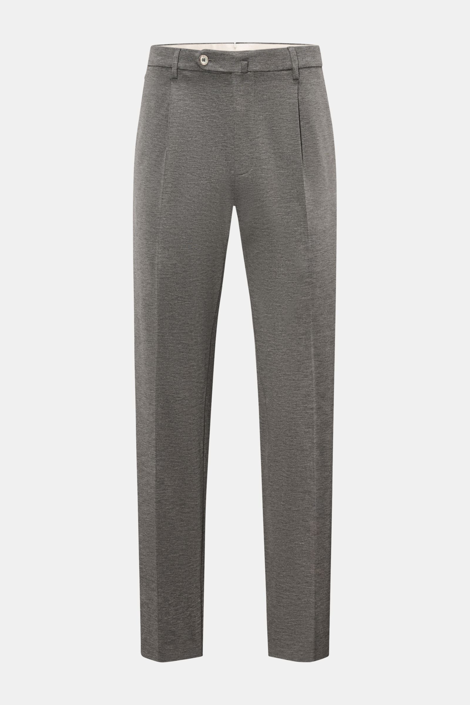 GTA Jersey trousers 'Federico' - Dark grey