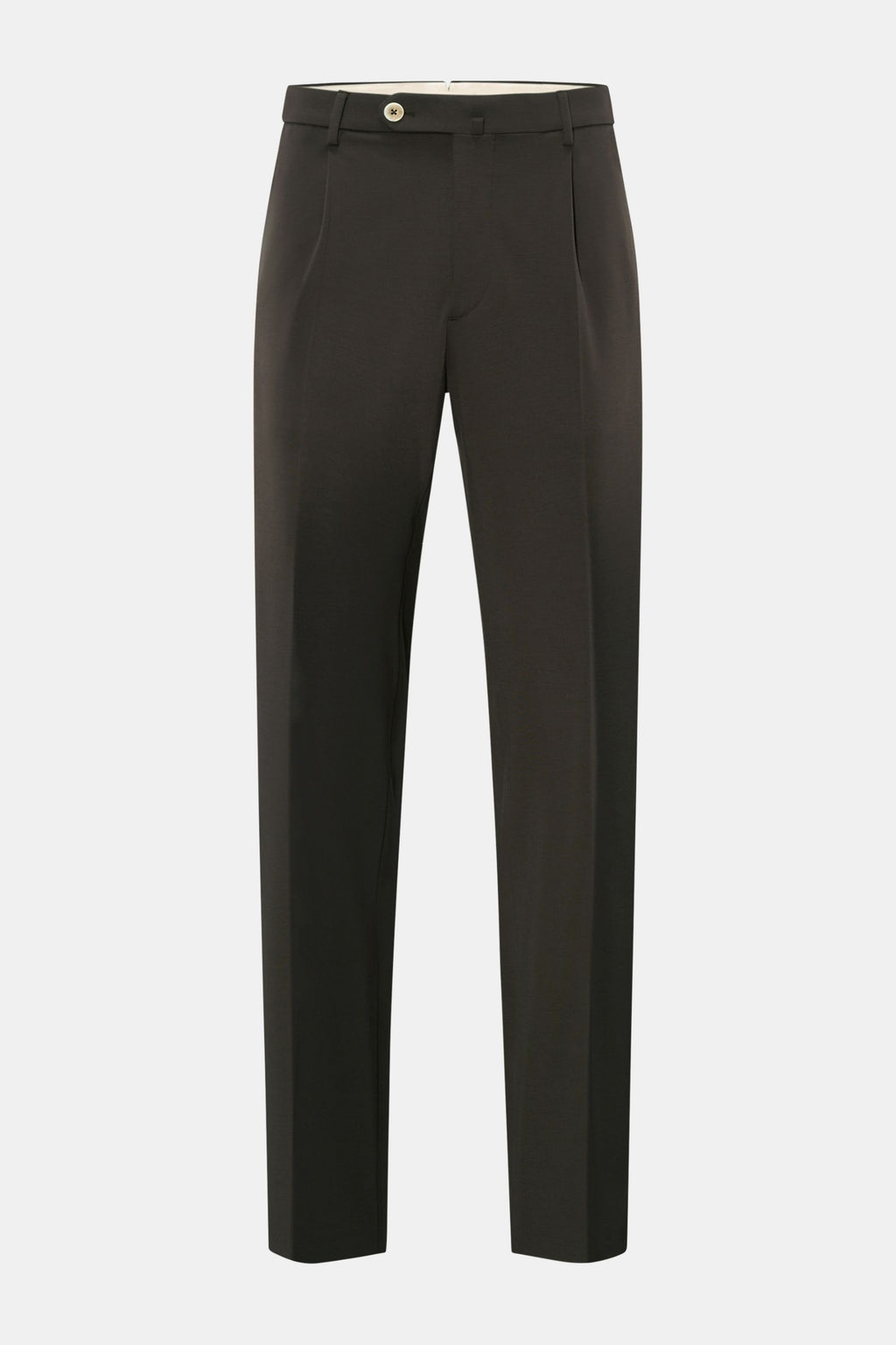GTA Jersey trousers 'Federico' - Dark brown