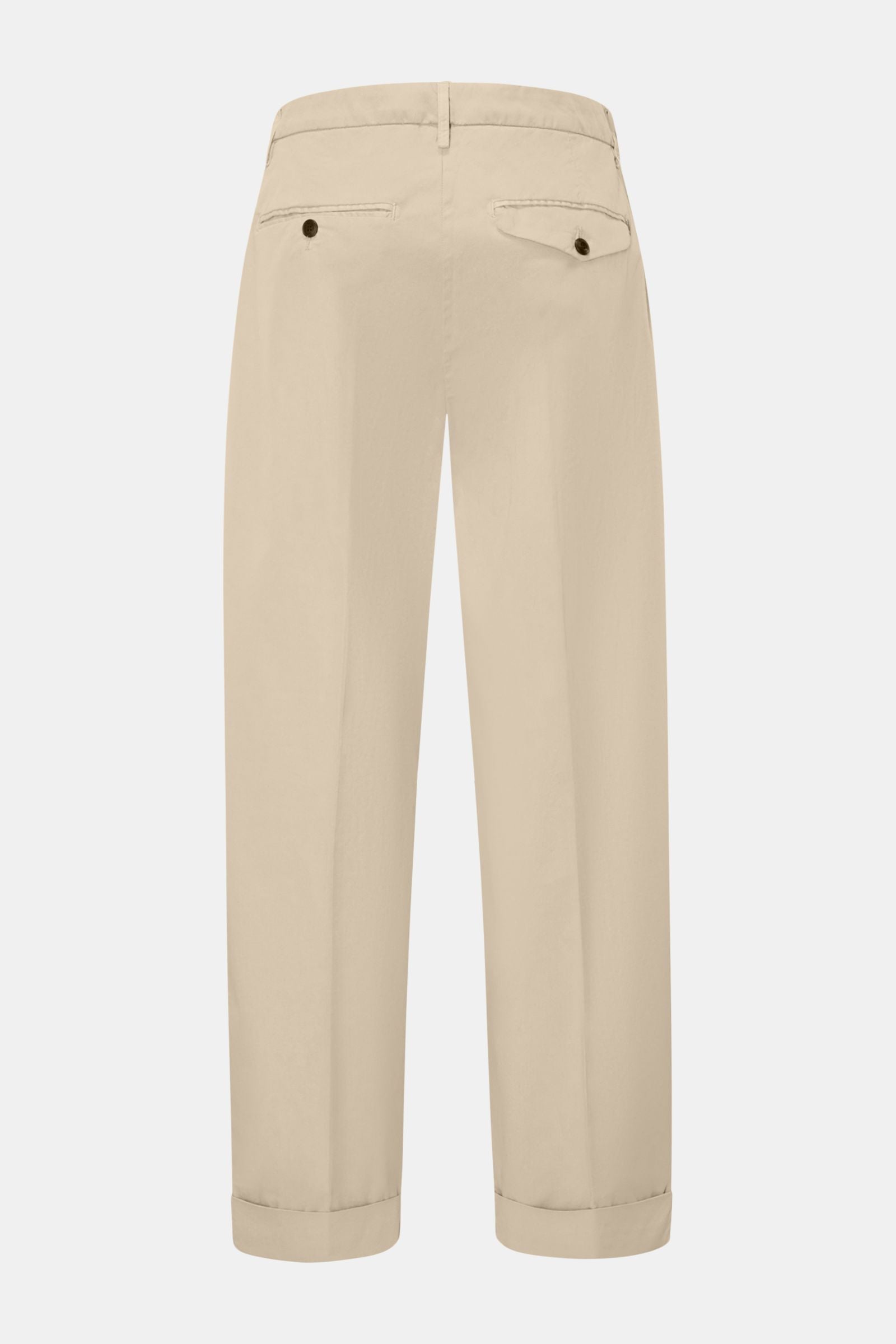 Dondup Cotton trousers 'Mel' ie - Beige