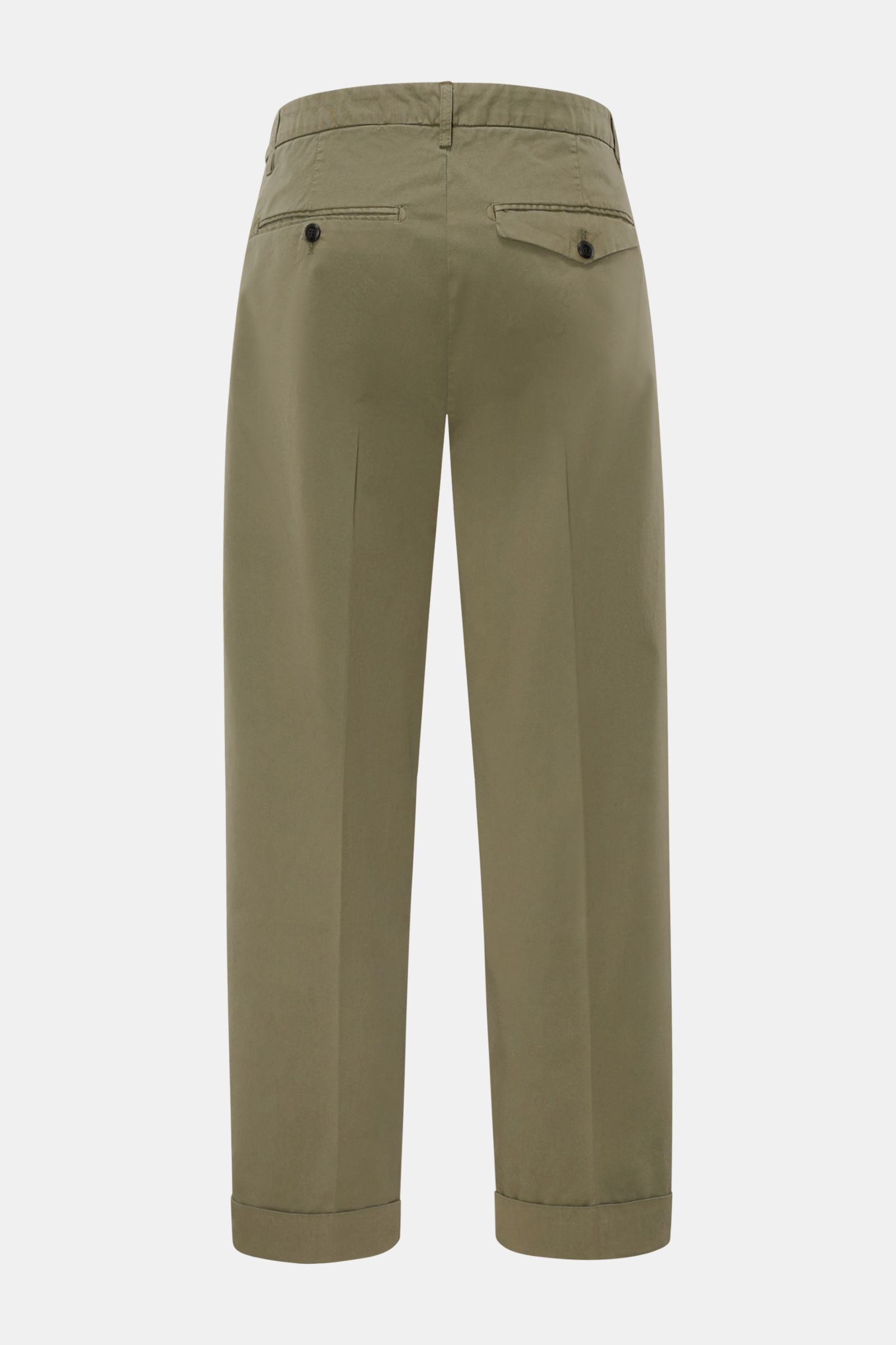 Dondup Cotton trousers 'Mel' ie - Olive