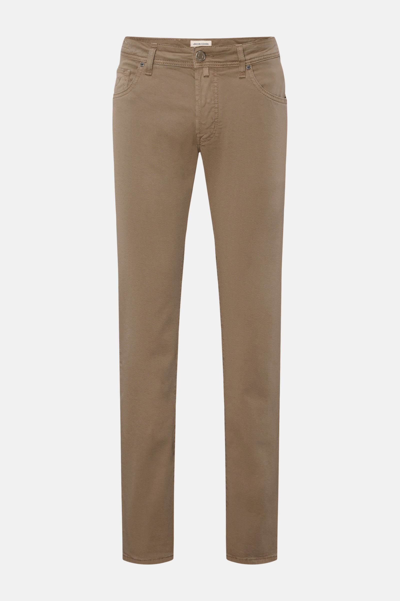Jacob Cohen Cotton trousers 'Nick' - Grey brown