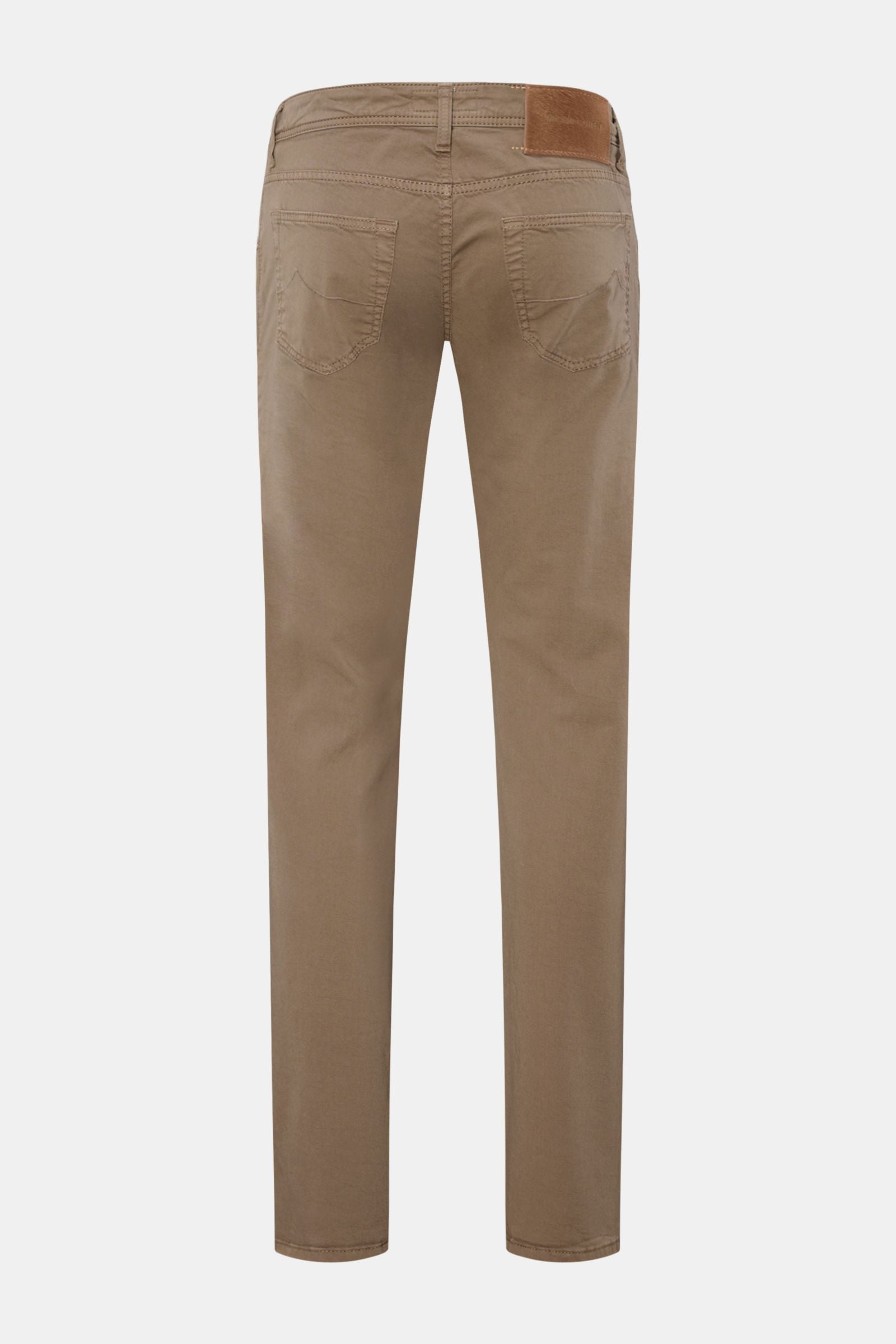 Jacob Cohen Cotton trousers 'Nick' - Grey brown
