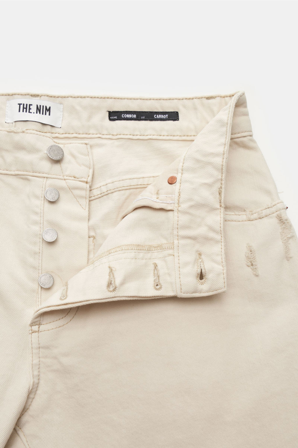 The.Nim Jeans '931 Connor Carrot' - cream