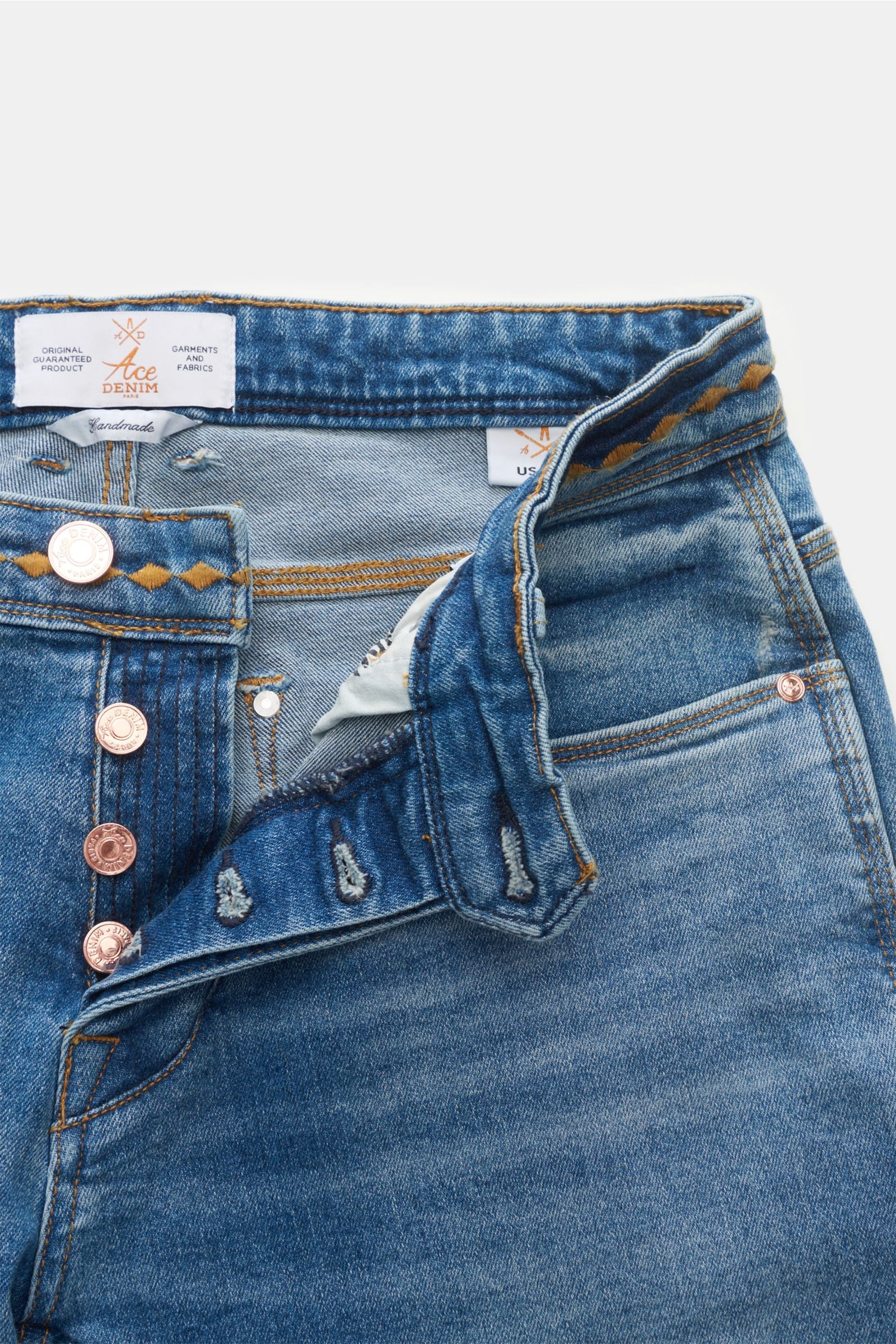 Ace Denim Jeans 'AD 04' smoky - smoky blue