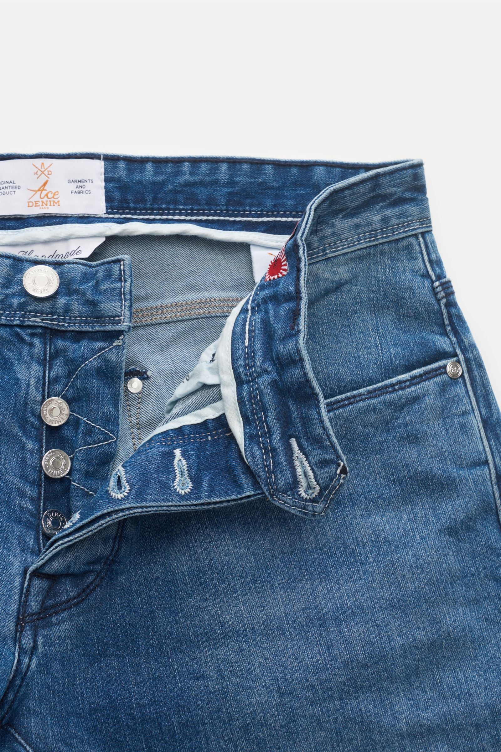 Ace Denim Jeans 'AD 55' smoky - smoky blue