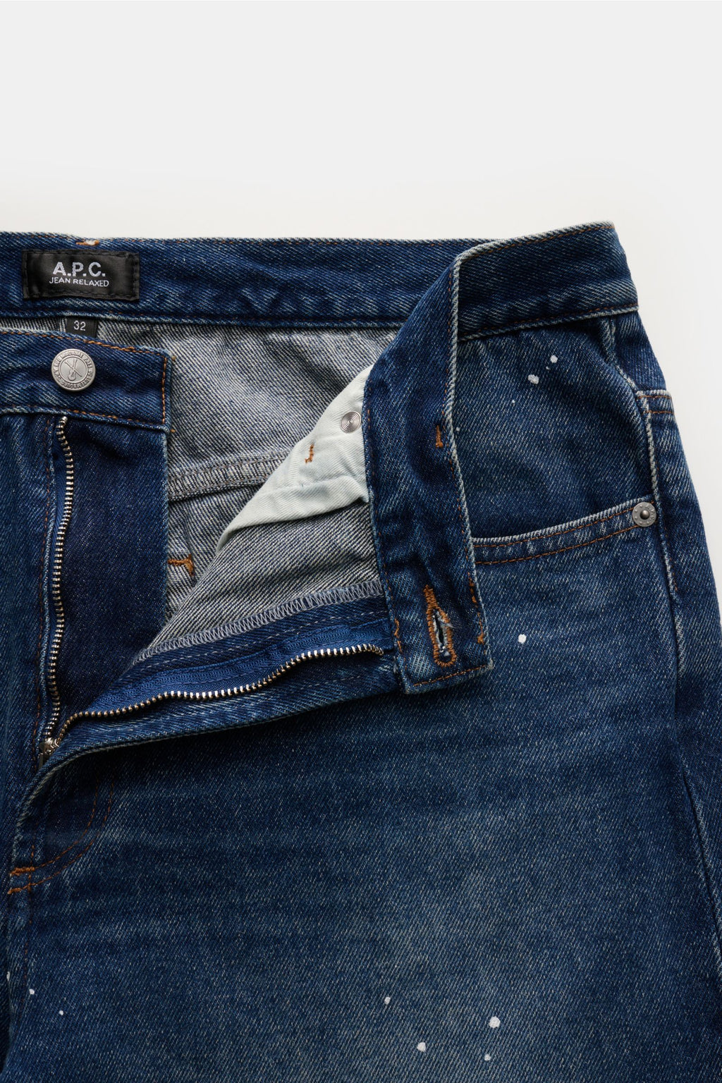 A.P.C. Jeans 'Jean Relaxed' - dark blue