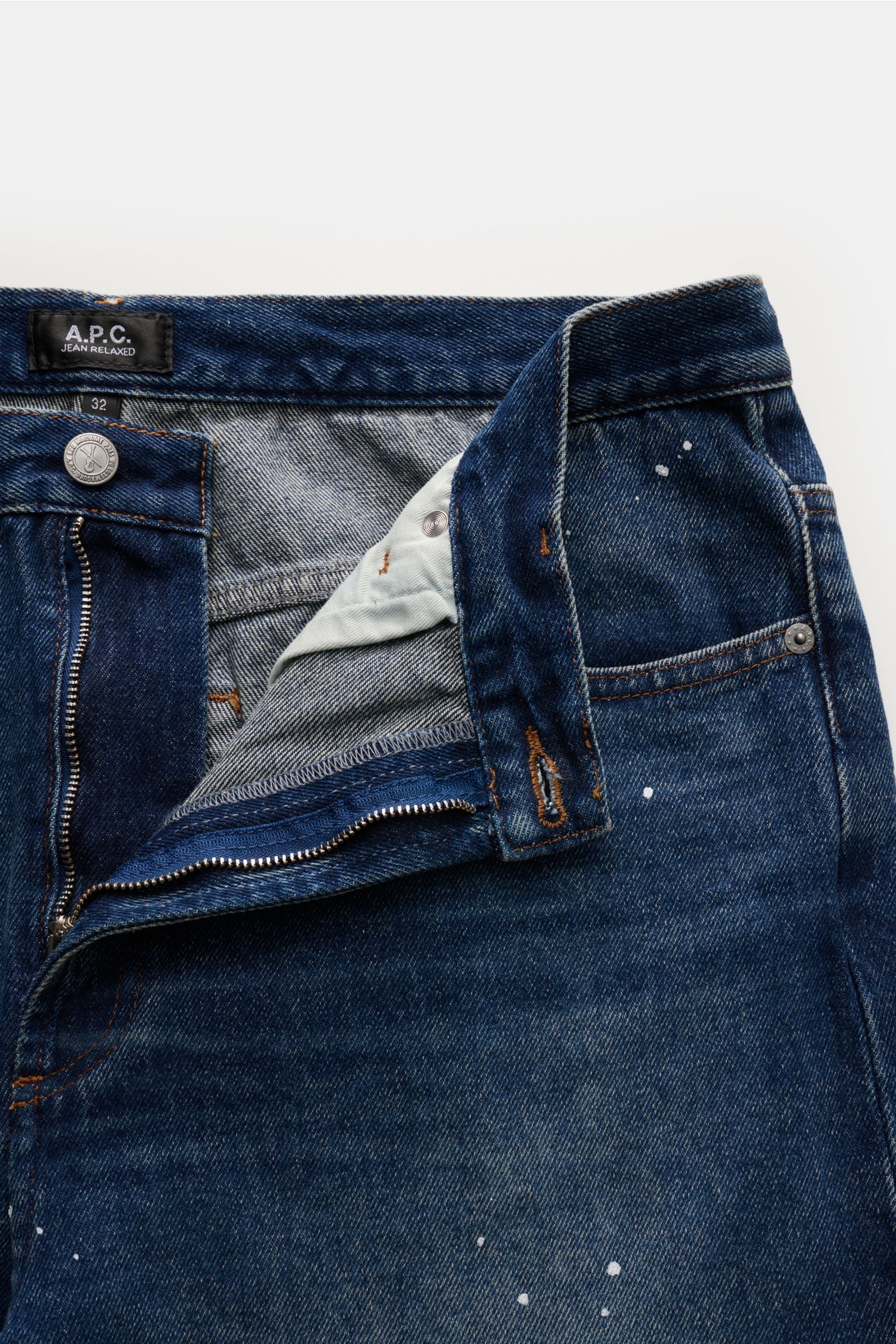 A.P.C. Jeans 'Jean Relaxed' - dark blue