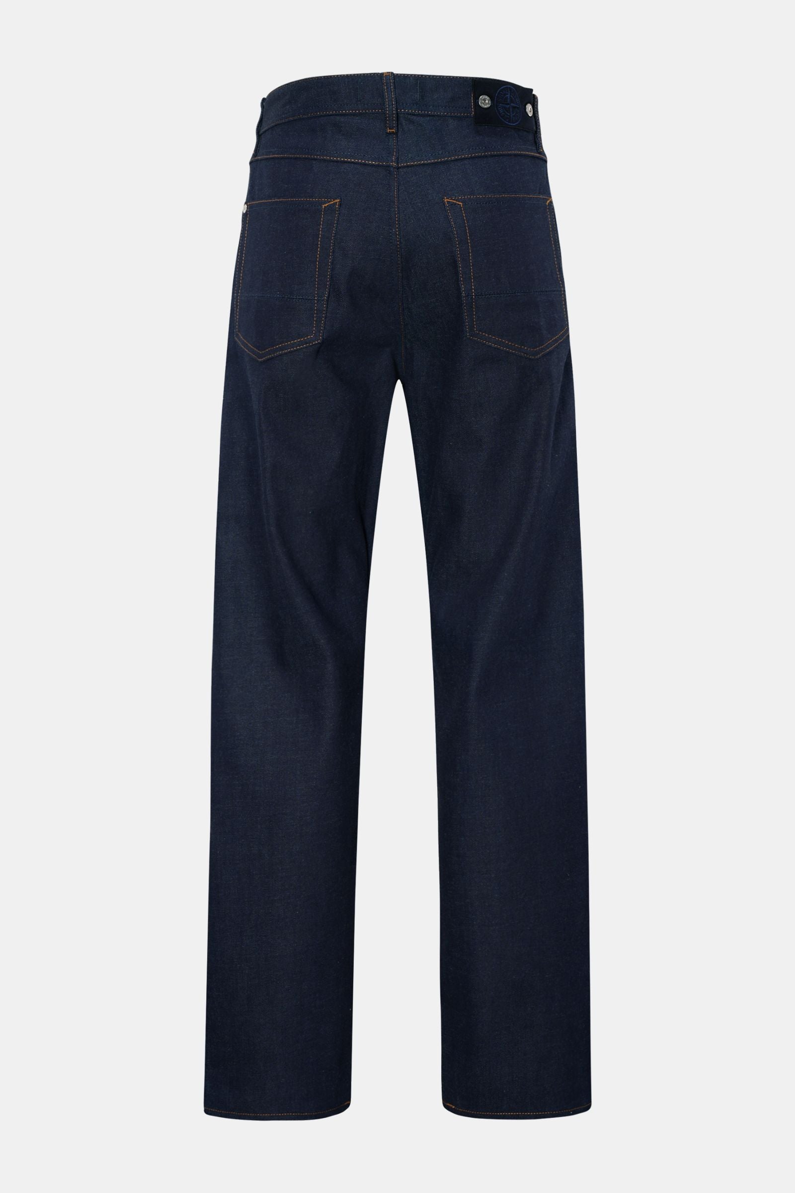 Stone Island Jeans 'Selvedge Indigo Denim - Raw' - navy