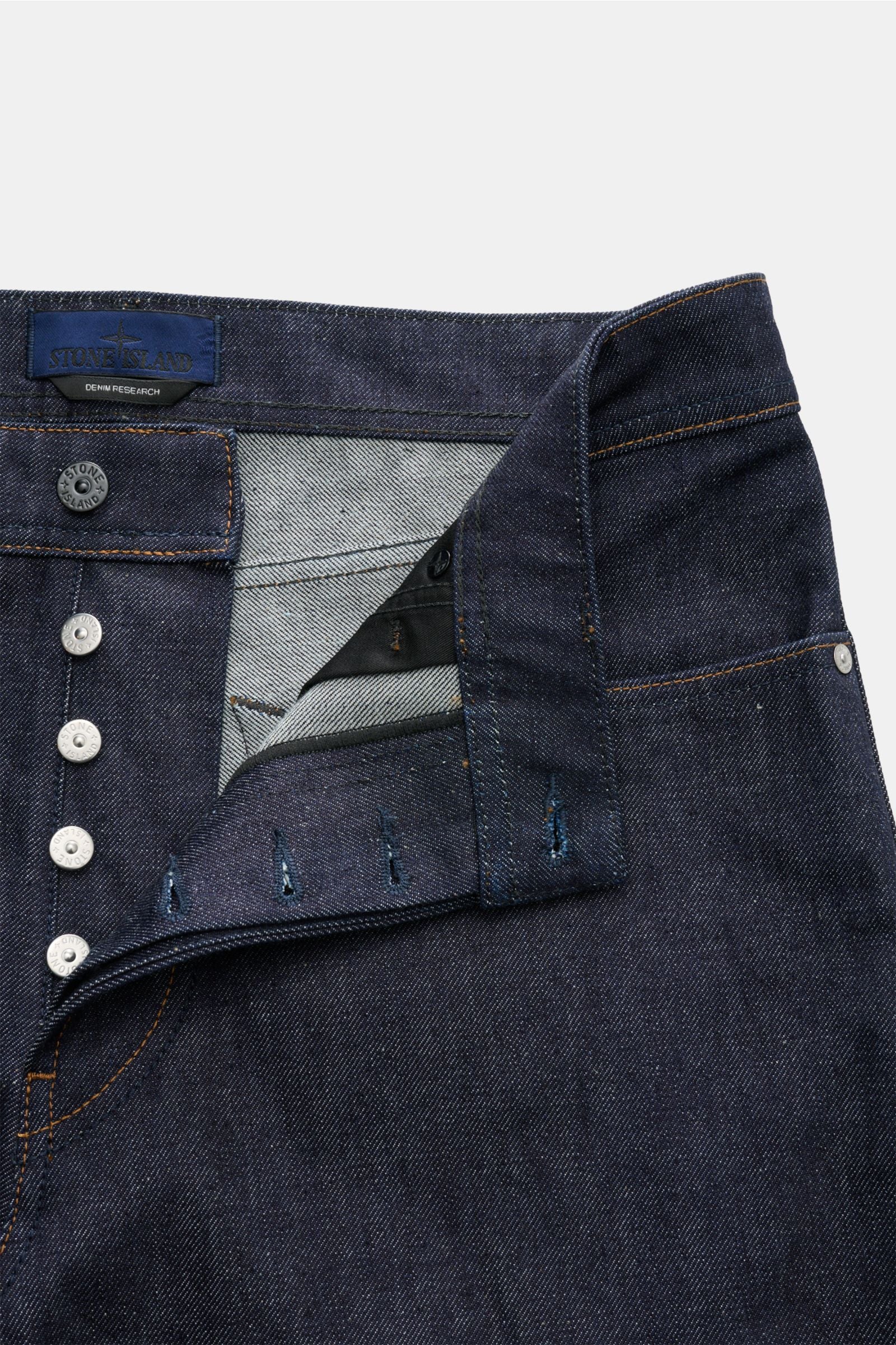 Stone Island Jeans 'Indigo Denim - Raw' - navy