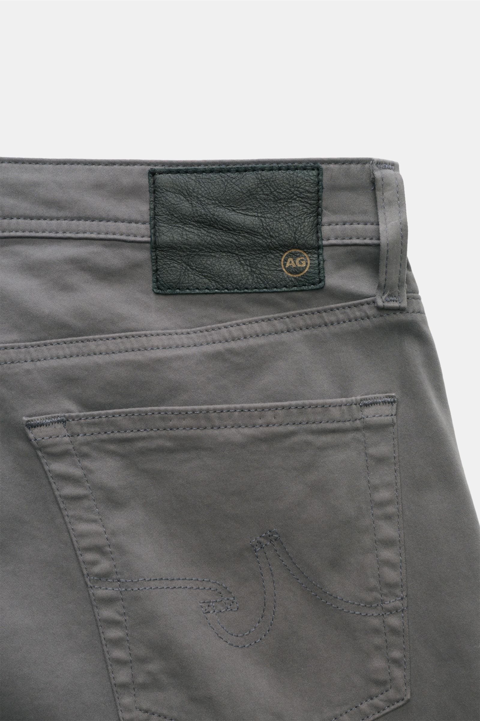 AG Adriano Goldschmied Cotton trousers 'Tellis' - dark grey