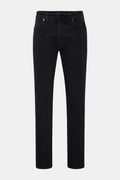Stone Island Jeans 'Stretch Black Denim - Rinsed' - black