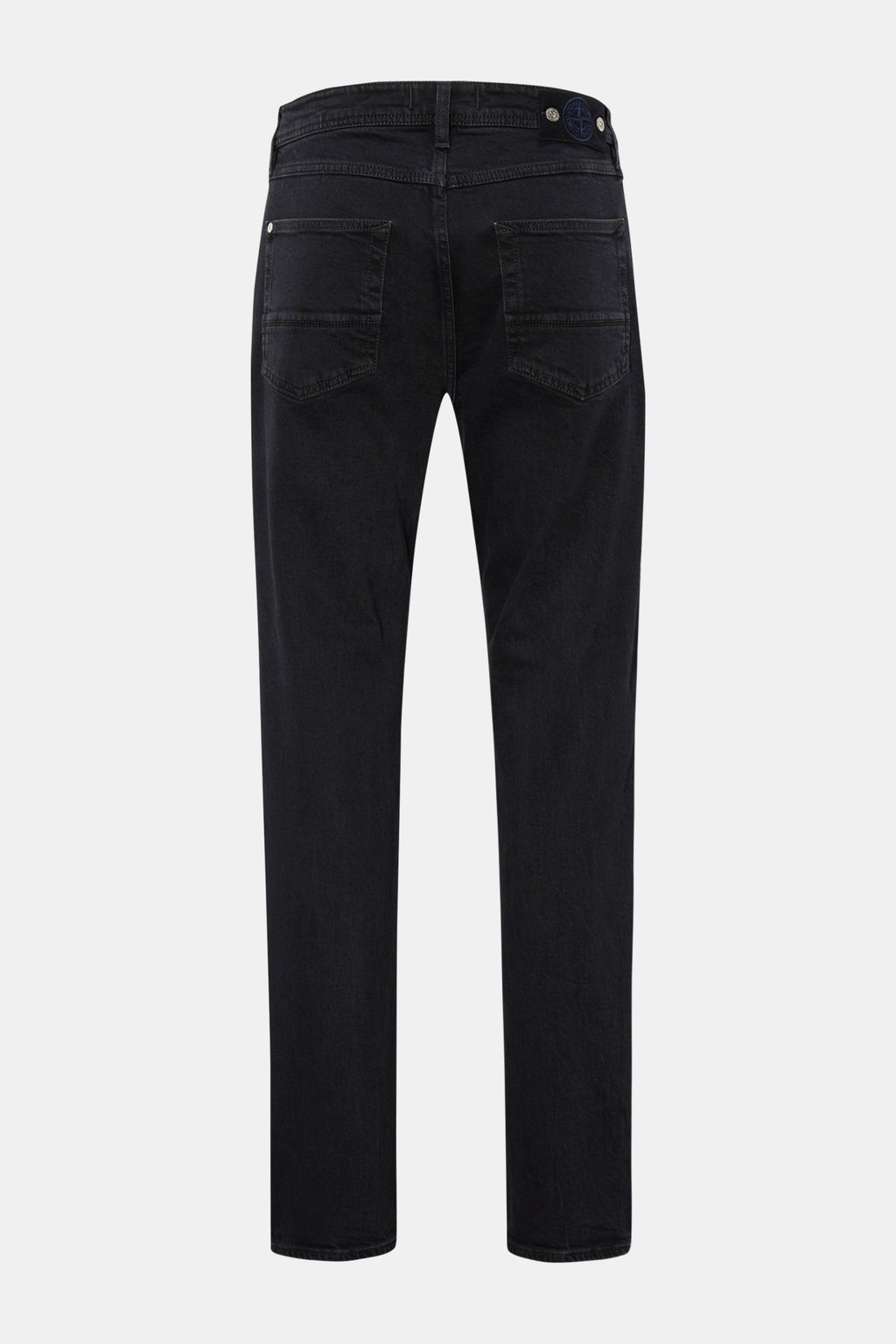 Stone Island Jeans 'Stretch Black Denim - Rinsed' - black